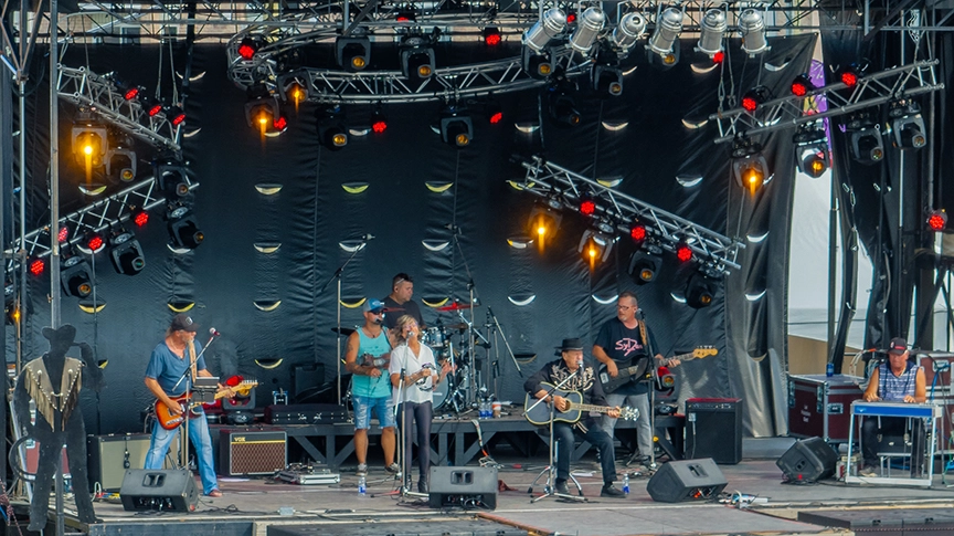 Captation vidéo par drone d'un spectacle à Rimouski