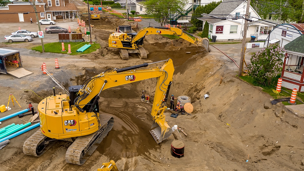 Suivi de chantier par drone en milieu urbain